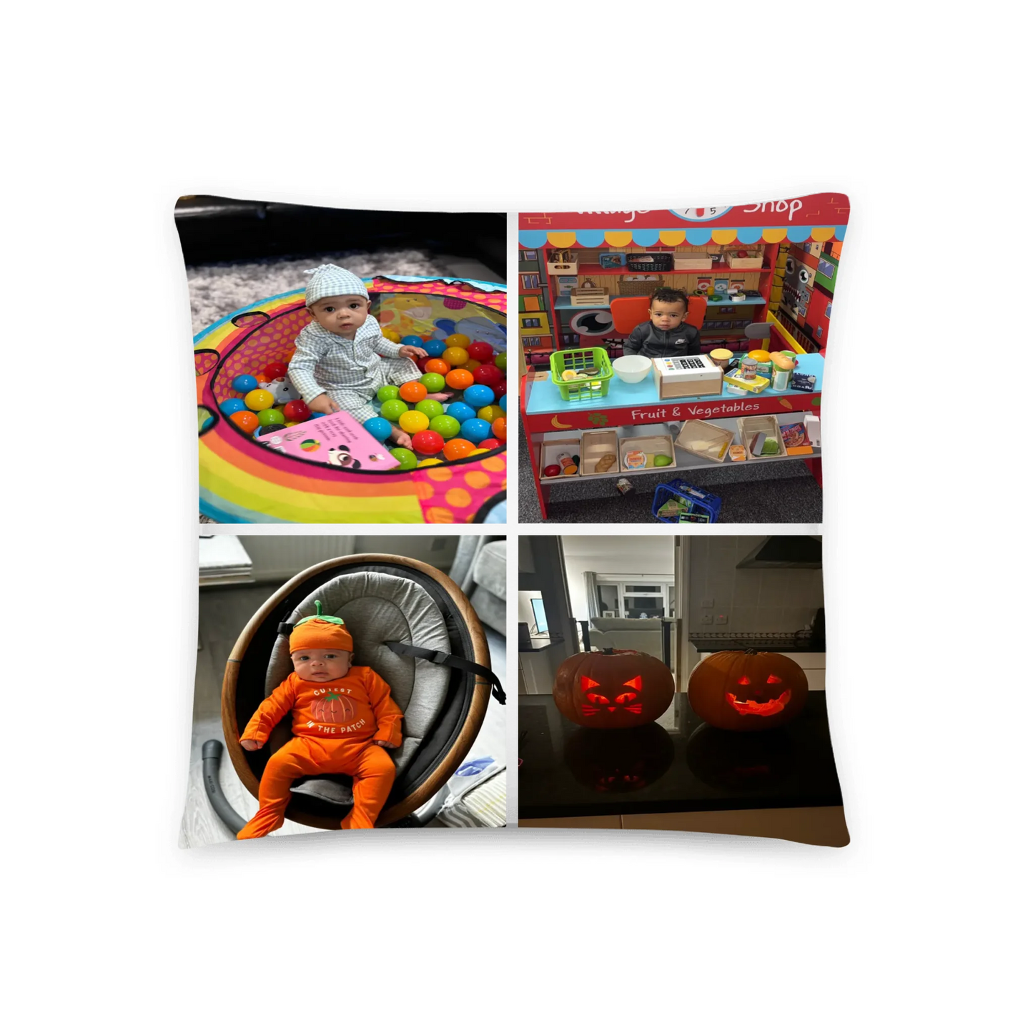 Personalised 4 Photo Cushions