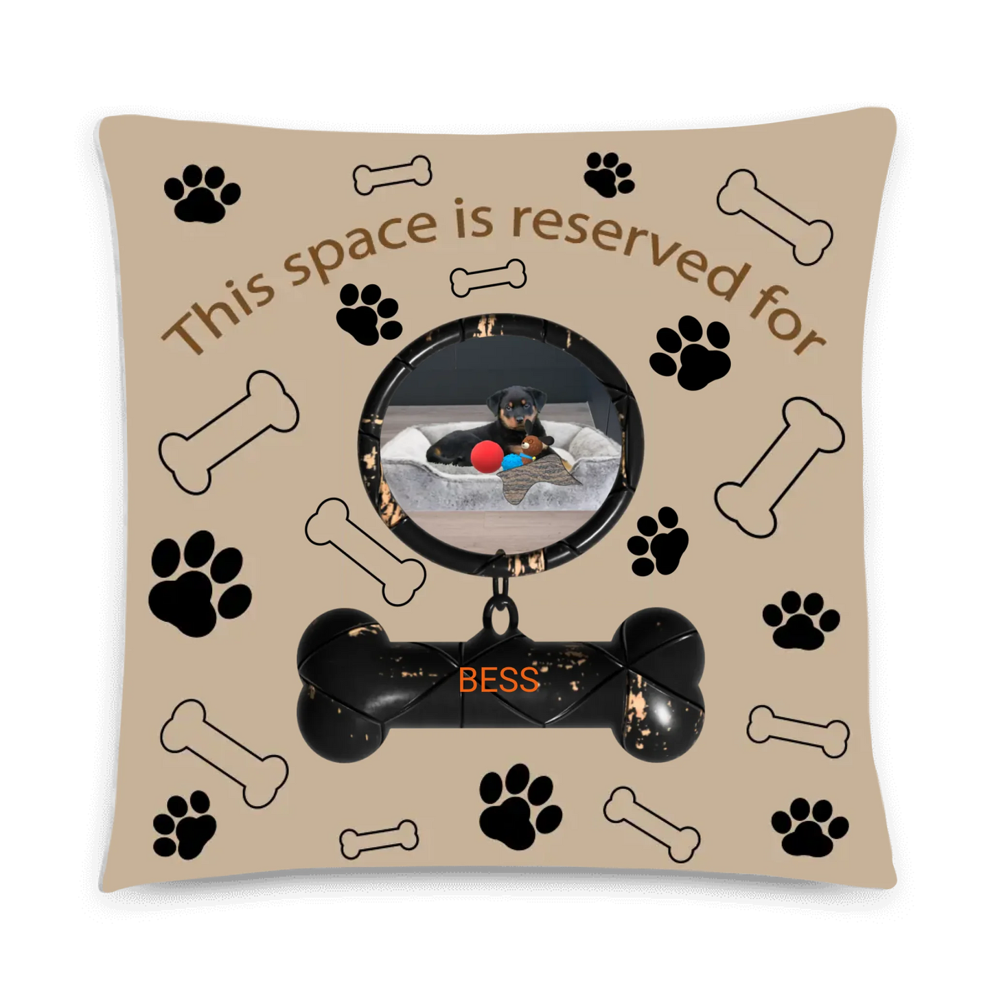 22x22 pillow mockup