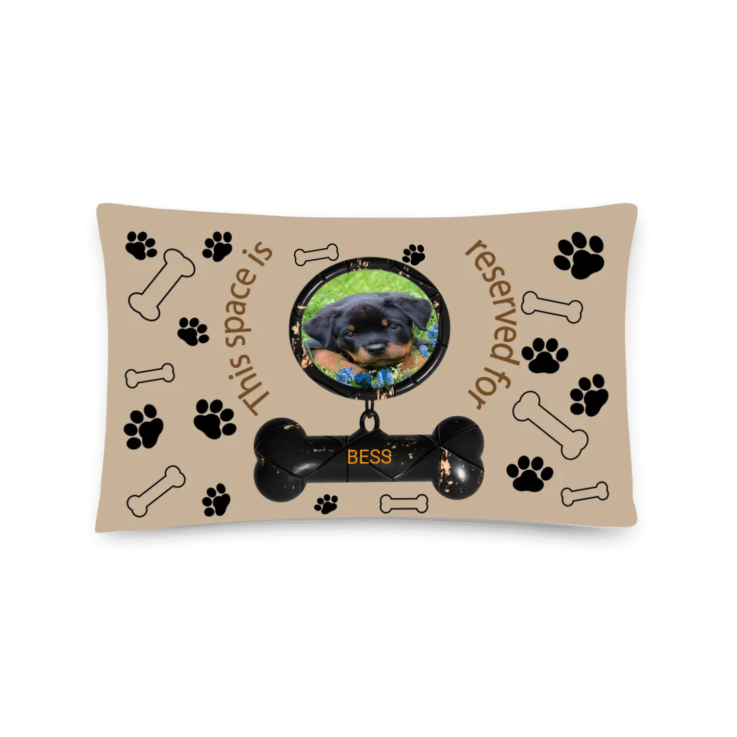 rectangle pillow mockup