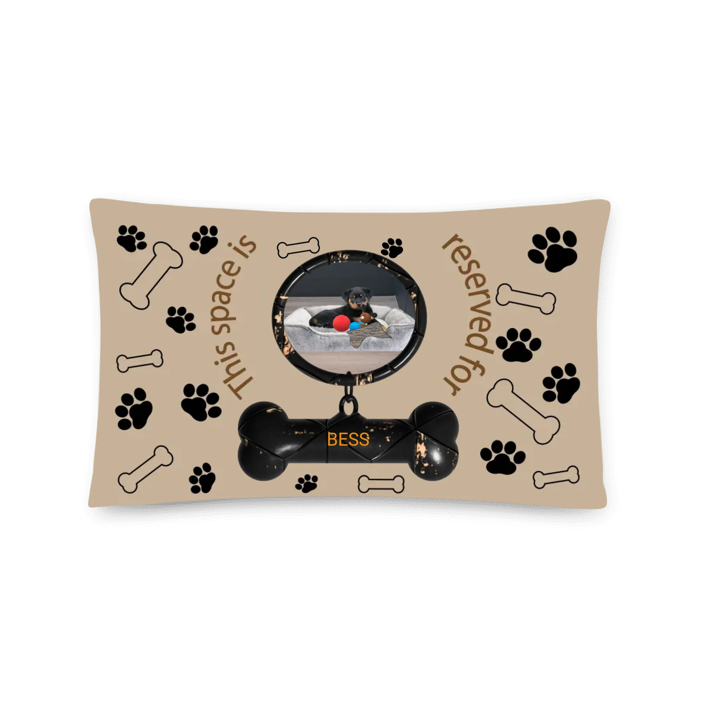 rectangle pillow mockup