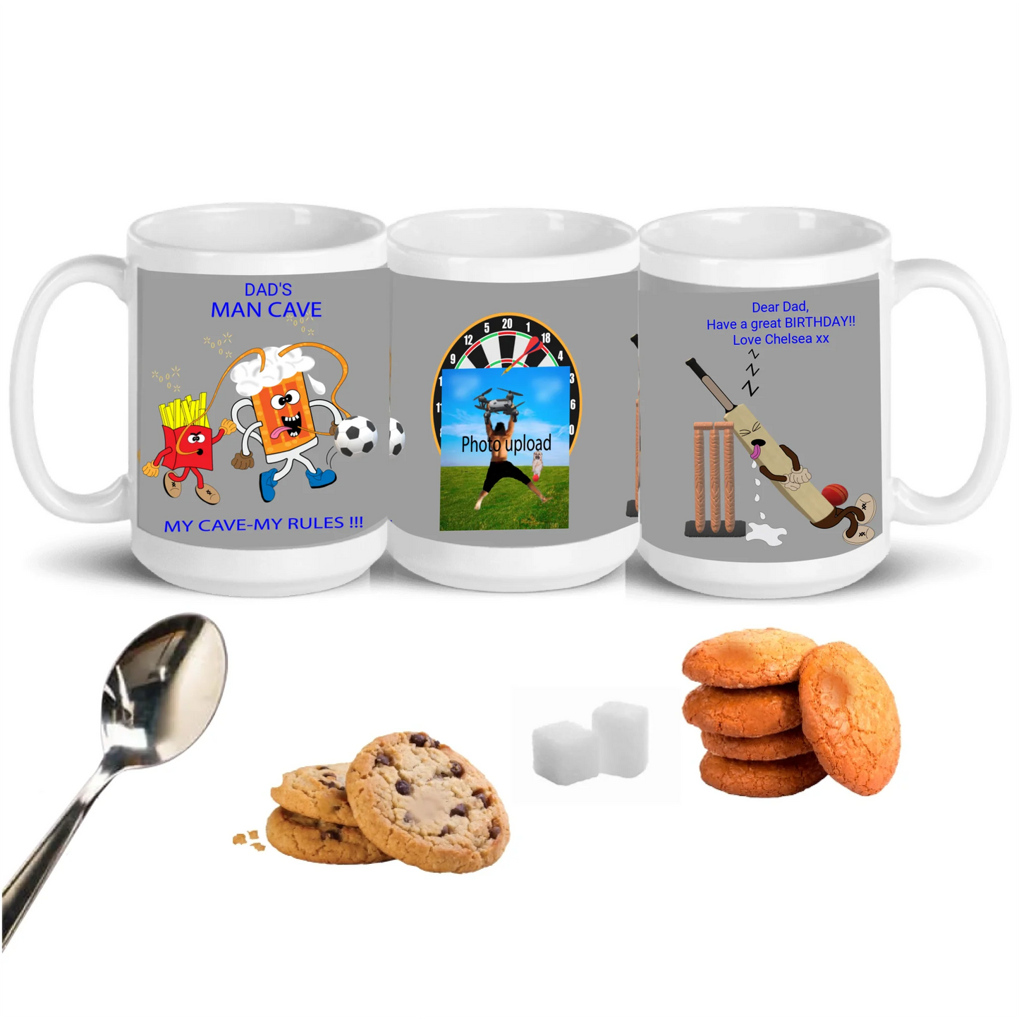 15oz man cave mugs mockup for shop