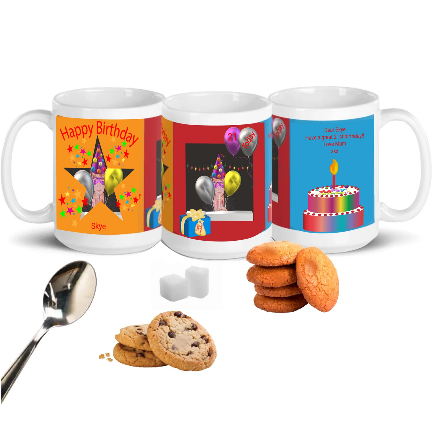 15oz star birthday mugs mockup for shop