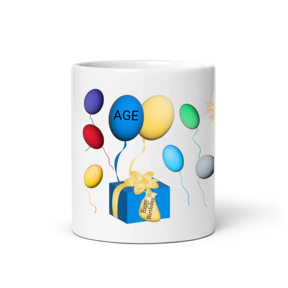 Birthday Celebration Personalised Mug