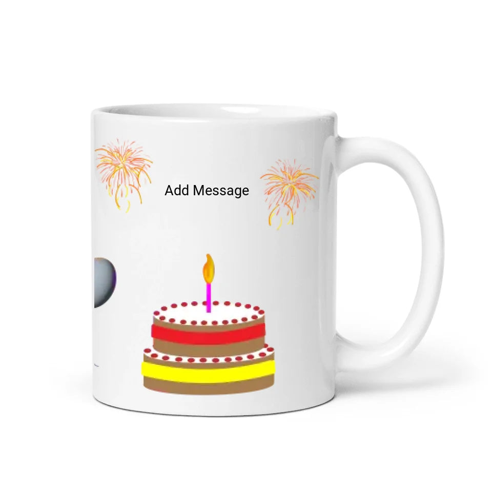 Birthday Celebration Personalised Mug