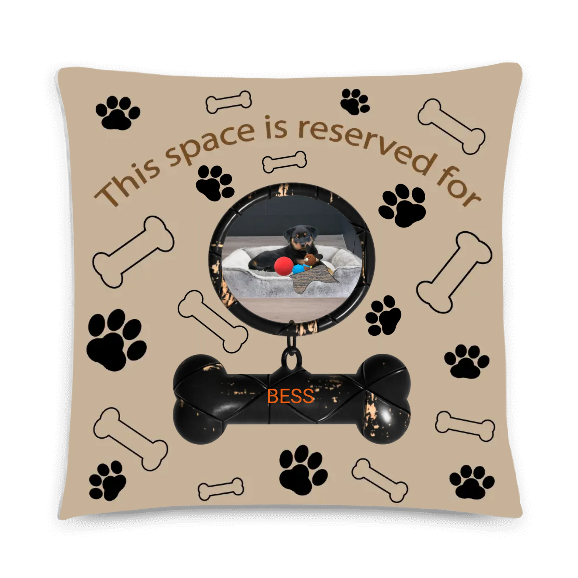 22x22 pillow mockup
