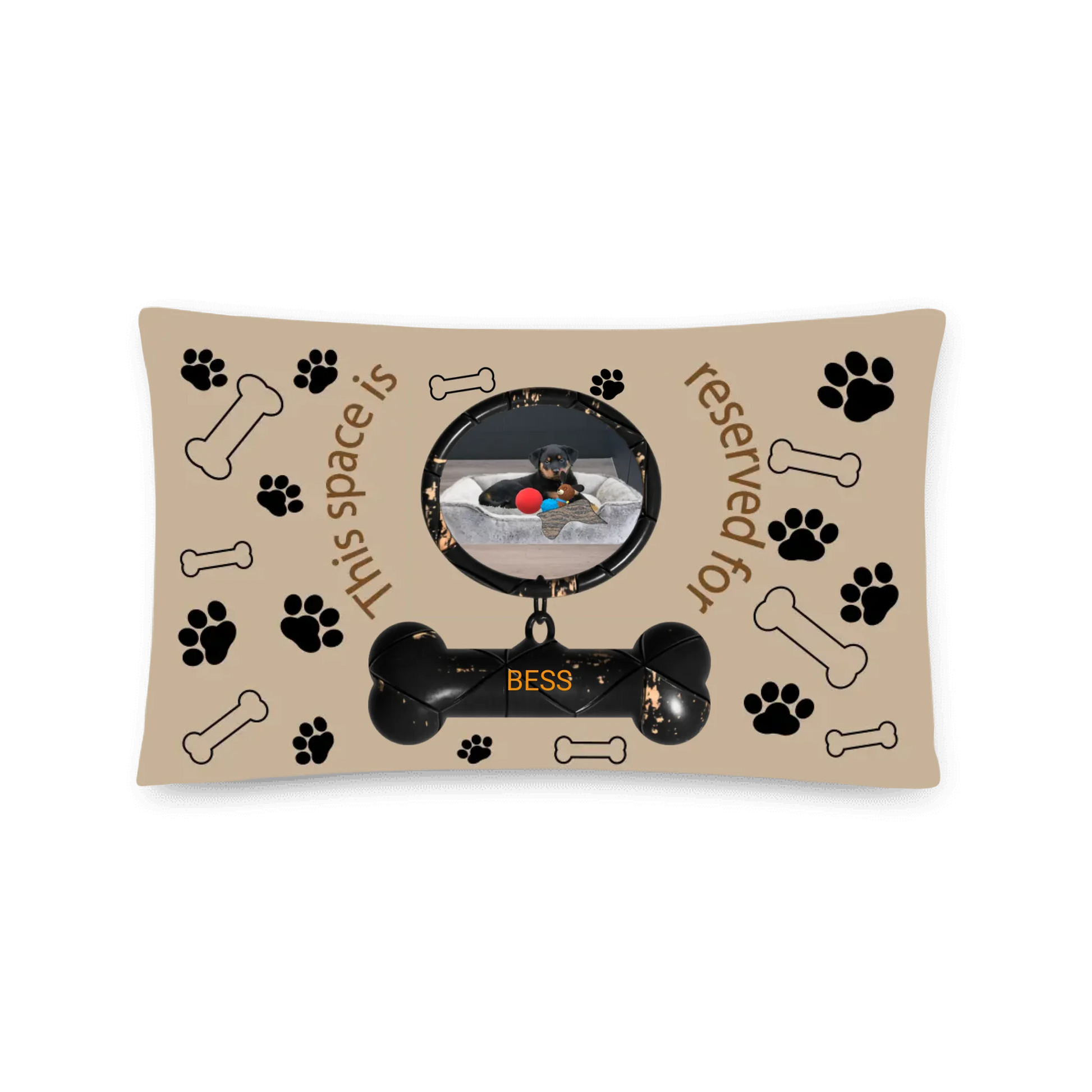 rectangle pillow mockup