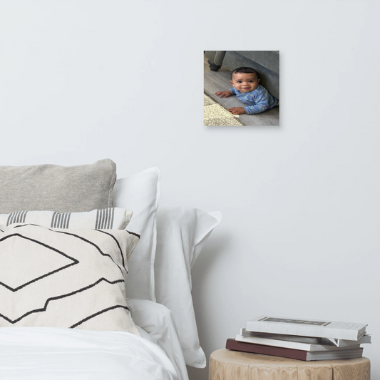 Personalised full photo square wall canvas