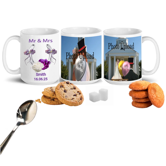 11oz and 15oz 3 mugs mock up