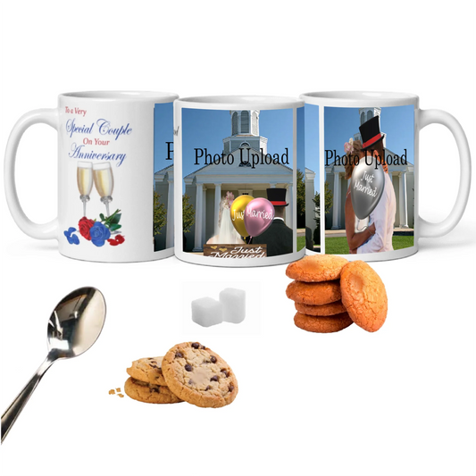 11oz special cople roses and flute anniversary mug mockup for shop new