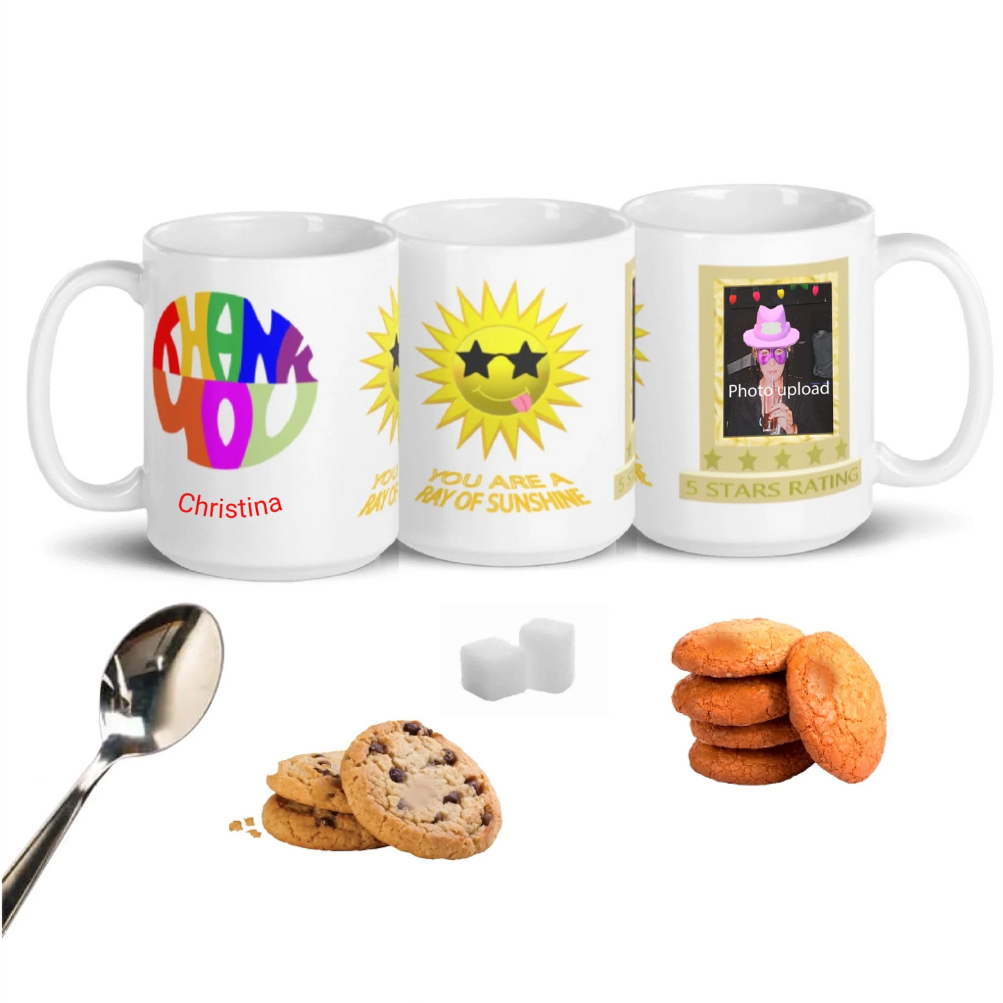 thank you 1 photo 15oz mugs mockup for shop