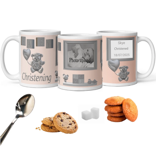 christening 1 photo 11oz mugs mock up for shop