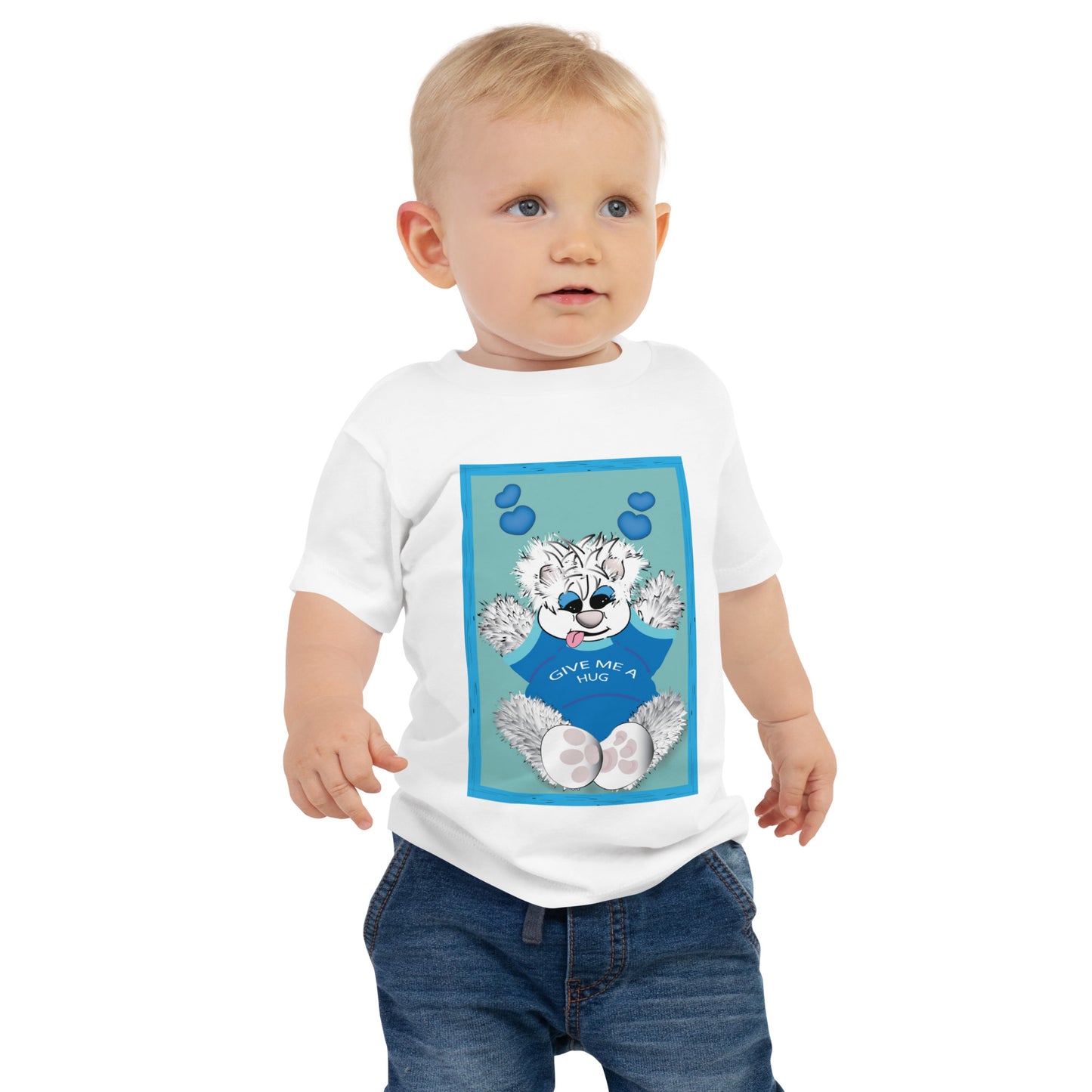 NEW Snow Ball Bear Baby Boy/Toddler Jersey Short Sleeve Tee