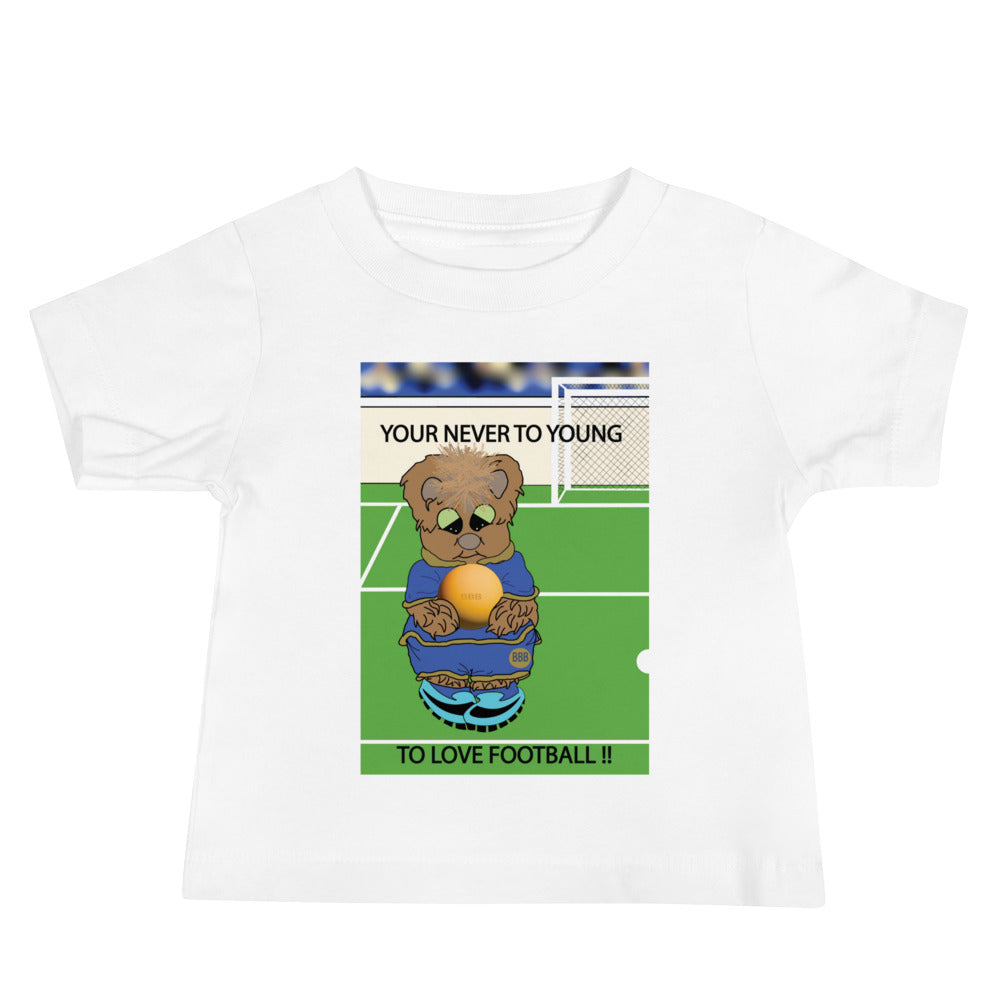 NEW BB Bear Unisex Baby/Toddler Football Jersey Short Sleeve Tee