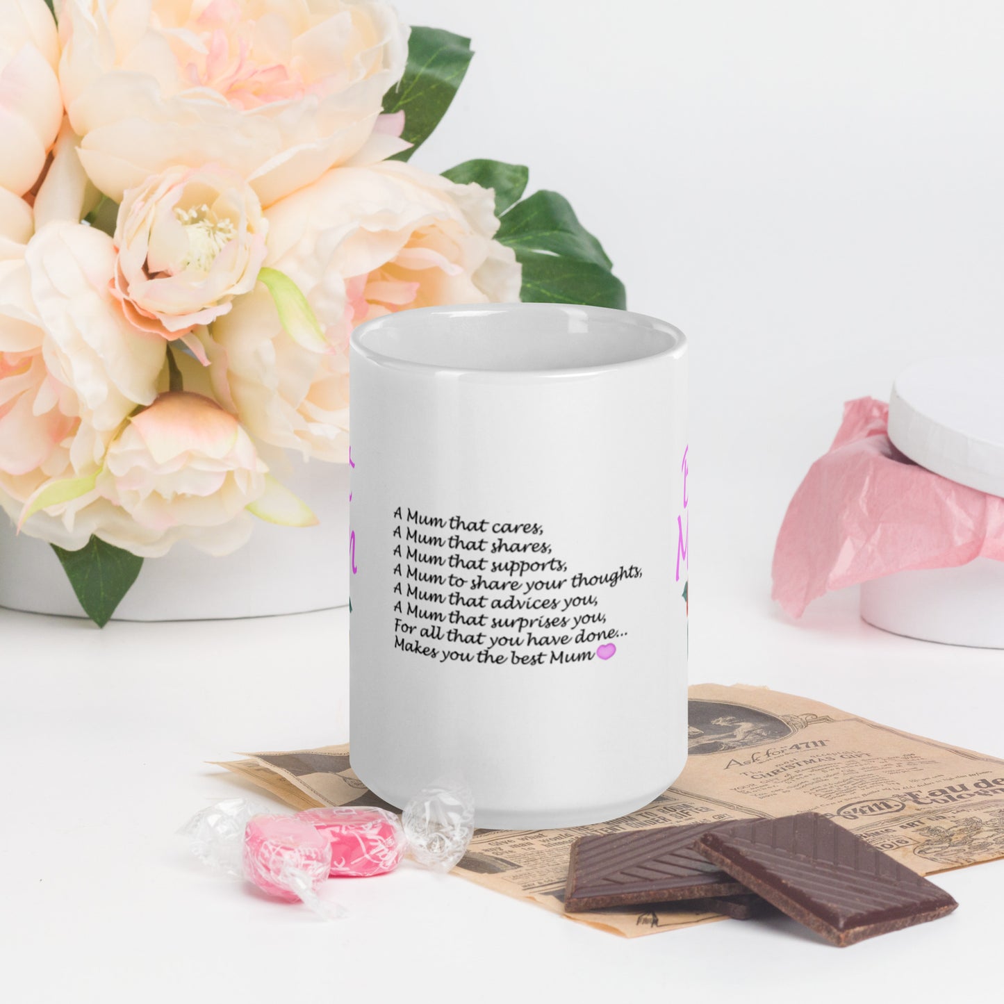 Mum Elegant Jumbo Mug Gift