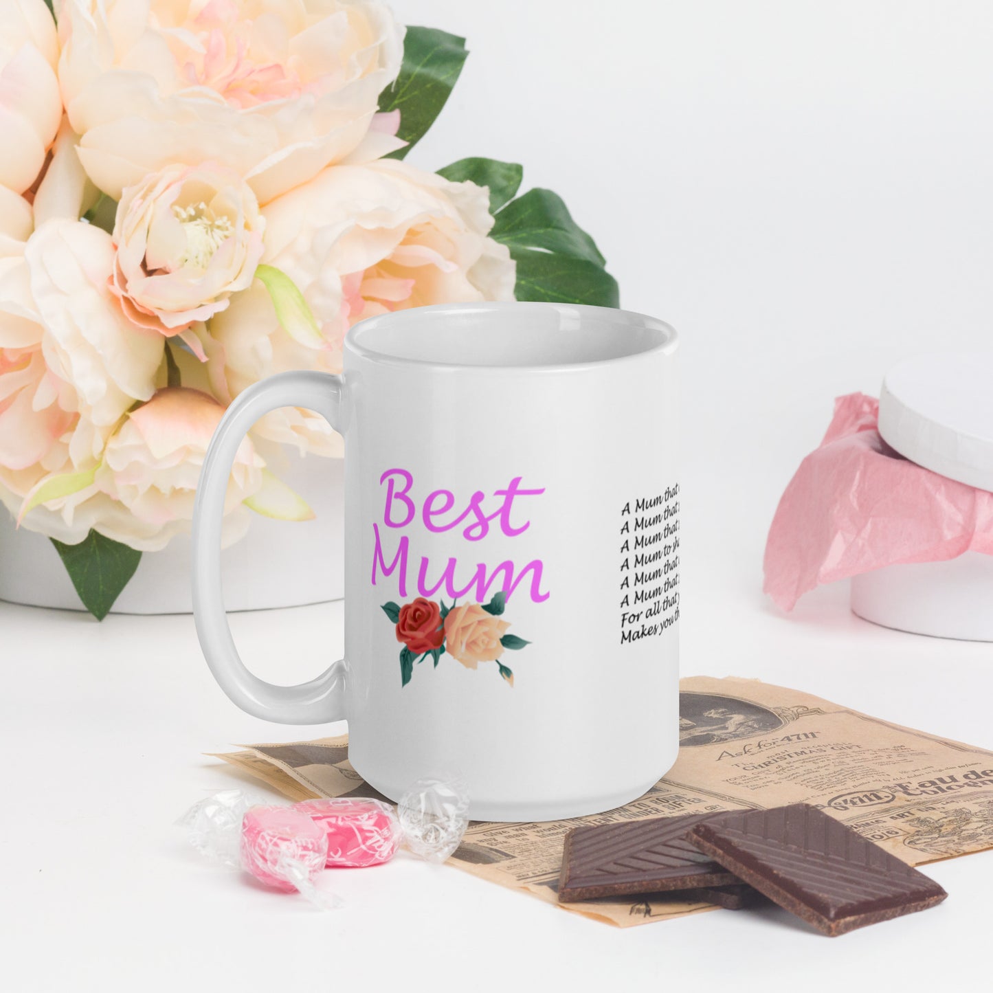 Mum Elegant Jumbo Mug Gift