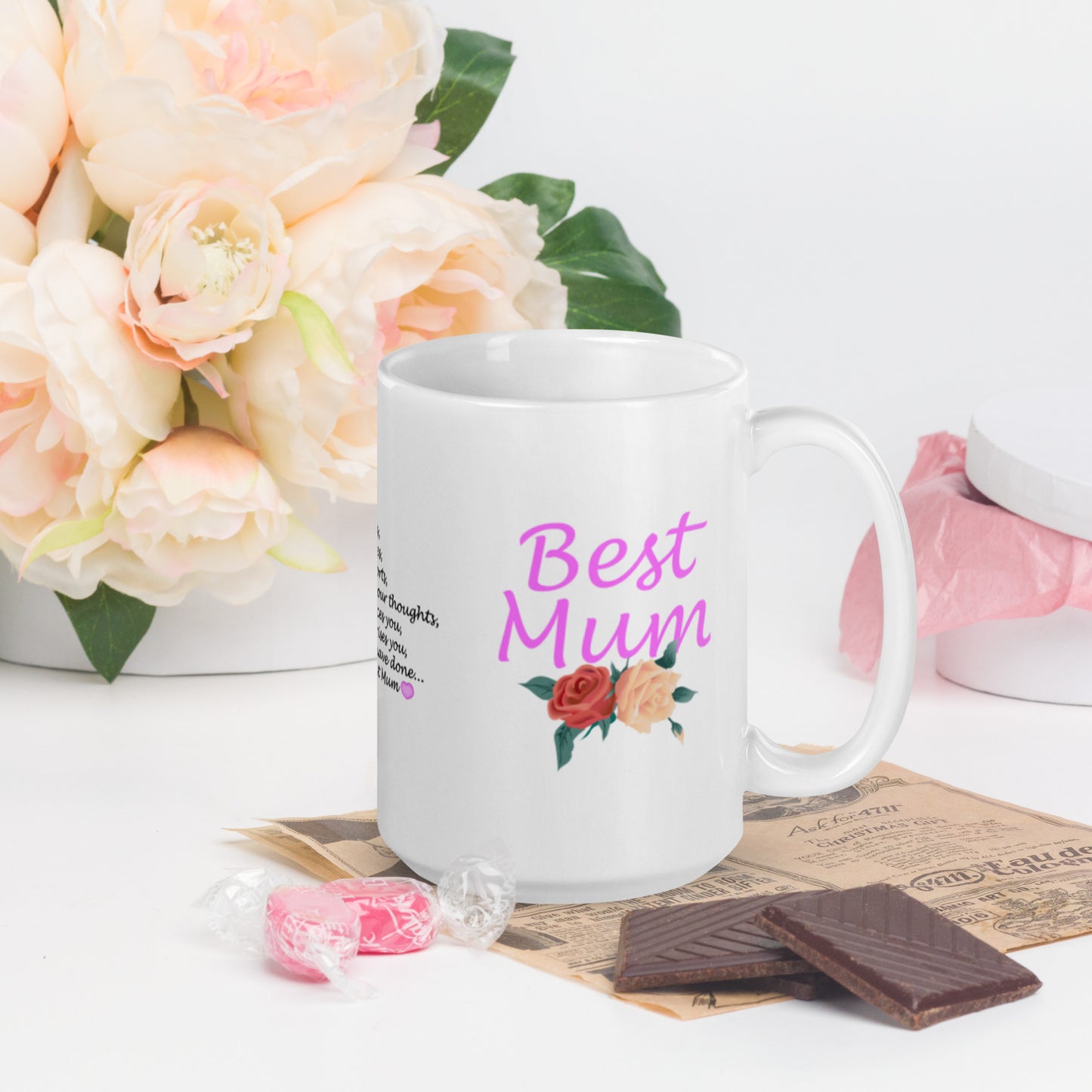 Mum Elegant Jumbo Mug Gift